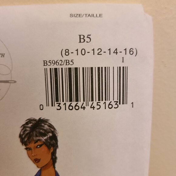 Two Butterick Patterns - Uncut - Picture 7 of 9